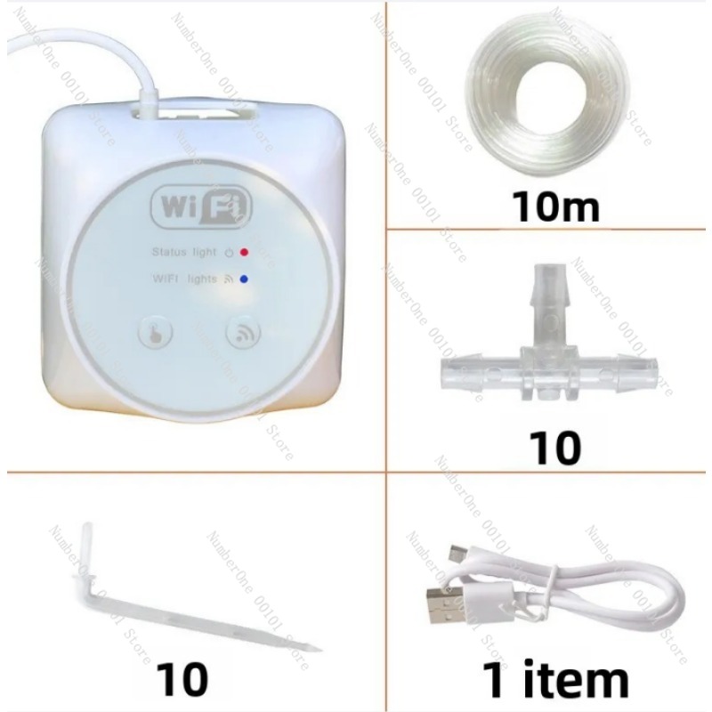 Smart Garden Gadgets - อุปกรณ์รดน้ำอัตโนมัติแบบ WiFi ระบบหยดน้ำพร้อมตัวตั้งเวลาอัจฉริยะสำหรับสวนและพืช