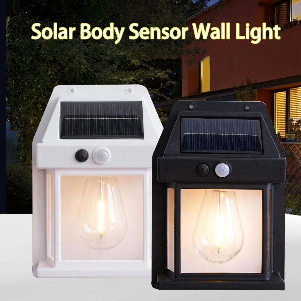 โคมไฟติดผนังโซลาร์ทังสเตนพร้อม - Smart Garden Lanterns บทวิจารณ์และราคา