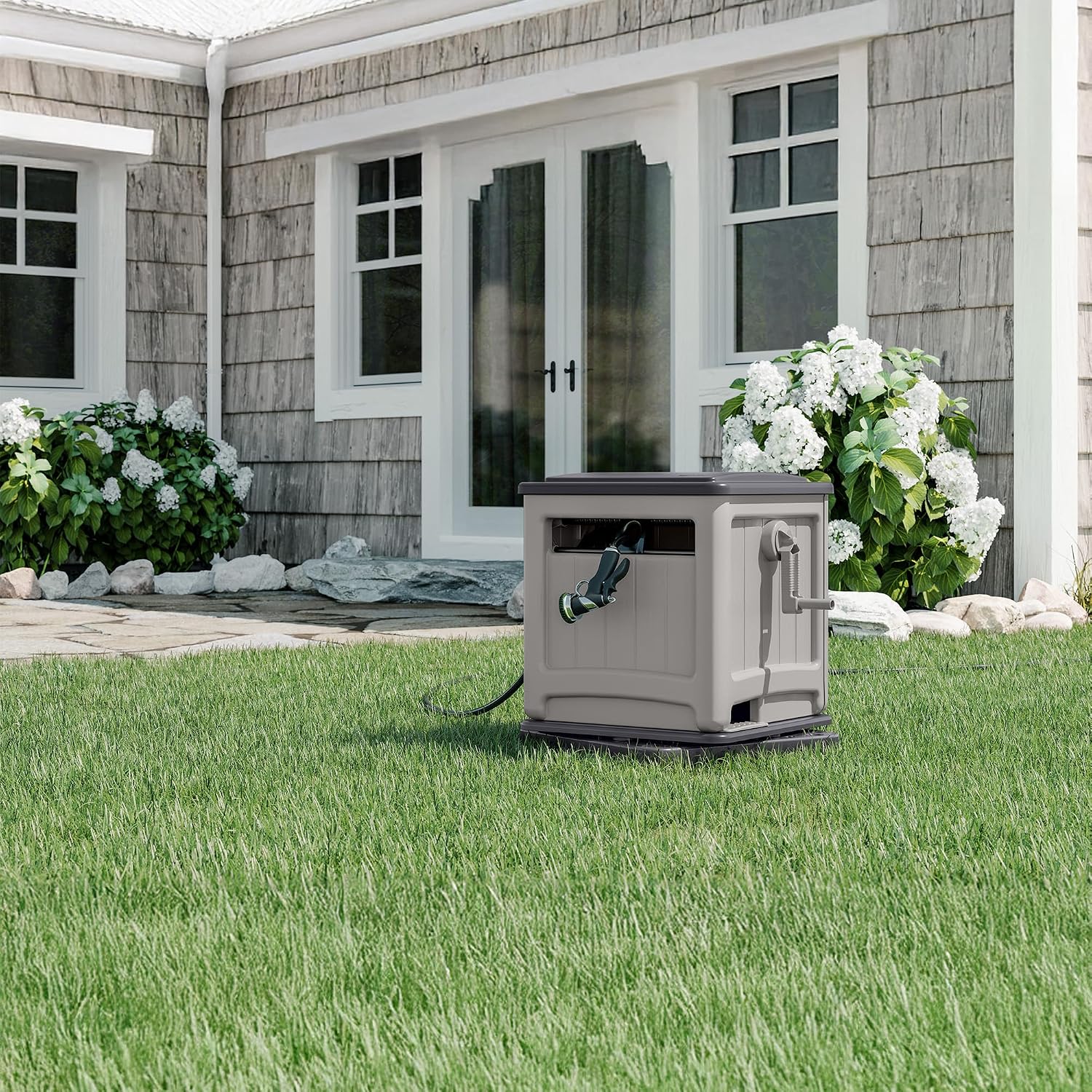 ฐานหมุนสำหรับเก็บสายยางในสวน ส - Smart Garden Guide บทวิจารณ์และราคา