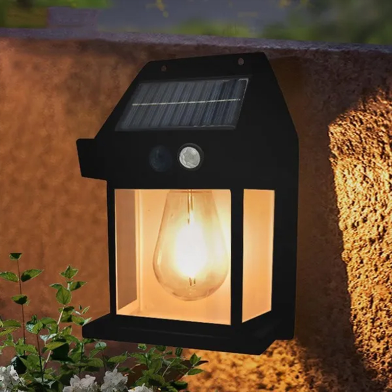 โคมไฟติดผนังพลังงานแสงอาทิตย์  - Smart Garden Lanterns บทวิจารณ์และราคา